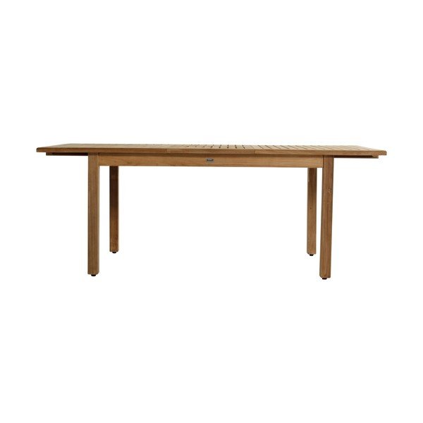 Iš tikmedžio masyvo sodo valgomojo stalas 90x150 cm Java – Hartman-image-2