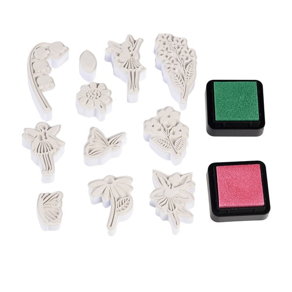 Mini antspaudų rinkinys Fairies in the Garden - Rex London-image-2