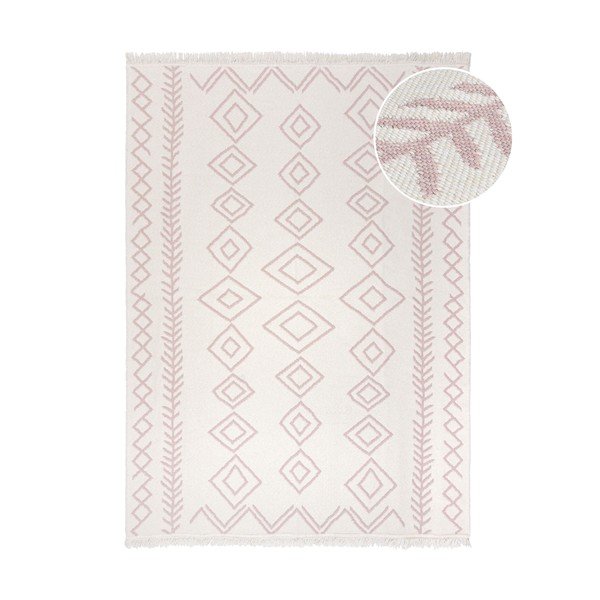 Rožinis kilimas 230x160 cm Edie - Flair Rugs