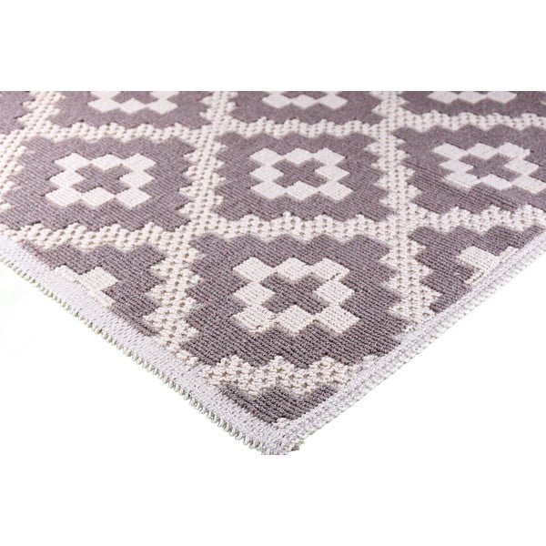 Smėlio spalvos medvilninis kilimas Vitaus Art, 80 x 150 cm-image-1