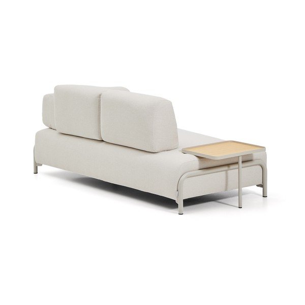 Smėlio spalvos sofa iš šenilinio audinio 220 cm Compo – Kave Home-image-4