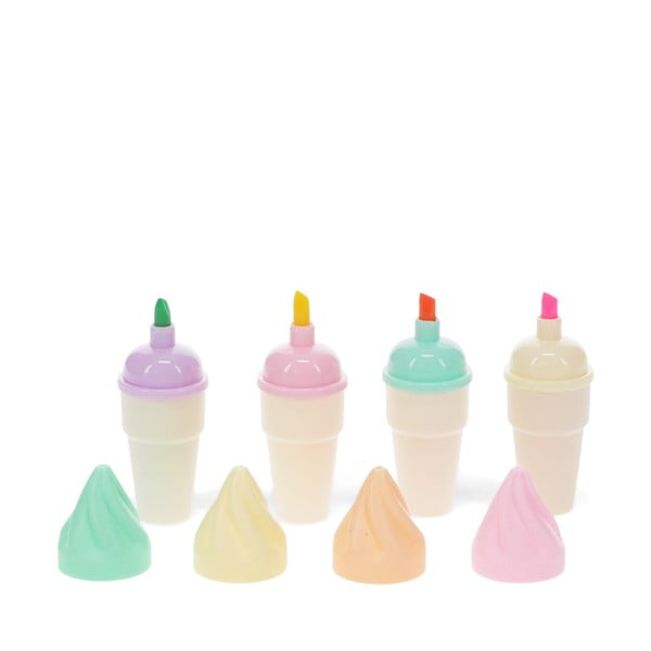 Žymeklis 4 vnt. Ice Cream – Rex London-image-2