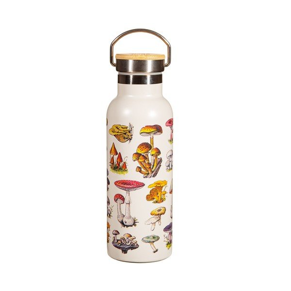 Kreminis nerūdijančio plieno buteliukas kūdikiams 500 ml Vintage Mushroom - Sass & Belle
