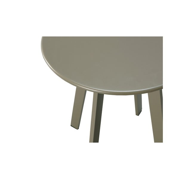 Žalias geležinis sodo staliukas WOOD Fer, ø 40 cm-image-1