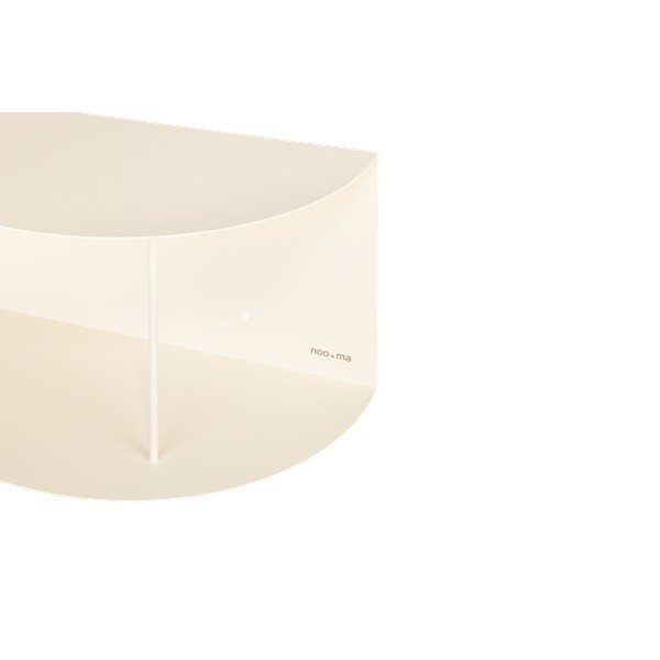 Smėlio spalvos iš metalo kelių aukštų sieninė lentyna 60 cm Lina – noo.ma-image-4