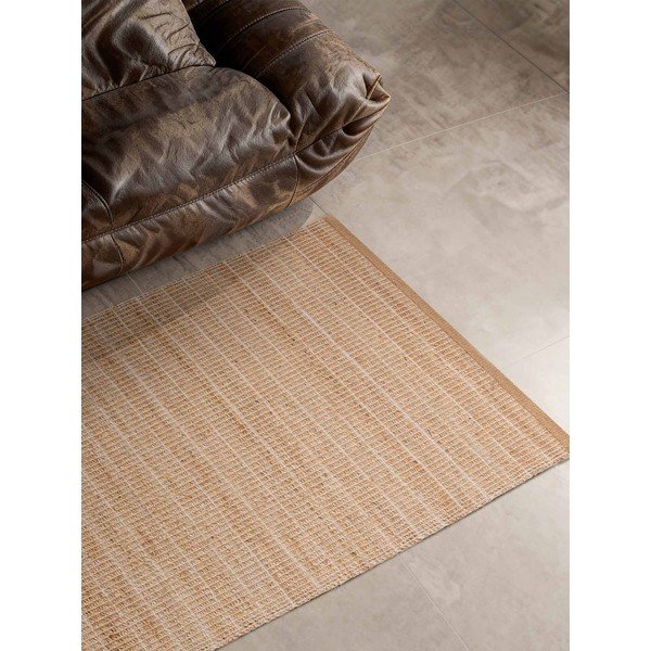Apverčiamas/rankų darbo natūralios spalvos iš džiuto mišinio kilimas 80x200 cm Birka – Villeroy&Boch-image-1