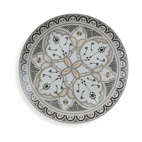 18 dalių porceliano ir akmens masės lėkščių rinkinys VDE Tivoli 1996 Marocco-image-2