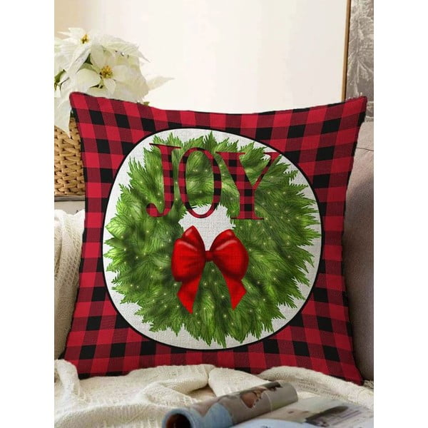 Dekoratyvinis pagalvės užvalkalas su Kalėdų motyvu 43x43 cm – Mila Home