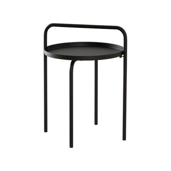 Iš metalo apvalios formos šoninis stalas ø 42 cm Bleket – Jotex