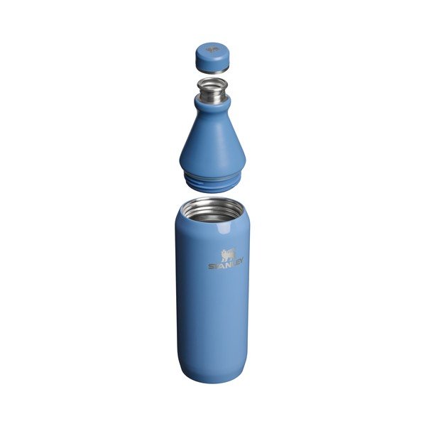 Mėlynos spalvos iš nerūdijančio plieno termosas 600 ml All Day Slim Bottle Blue Sky Gloss – Stanley-image-1