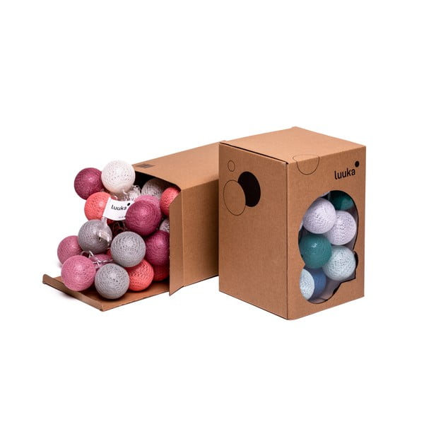 Smėlio spalvos LED lempučių girlianda LUKKA, 30 lempučių-image-4