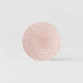 Rožinė keraminė lėkštė ø 24 cm ICE PINK - MIJ