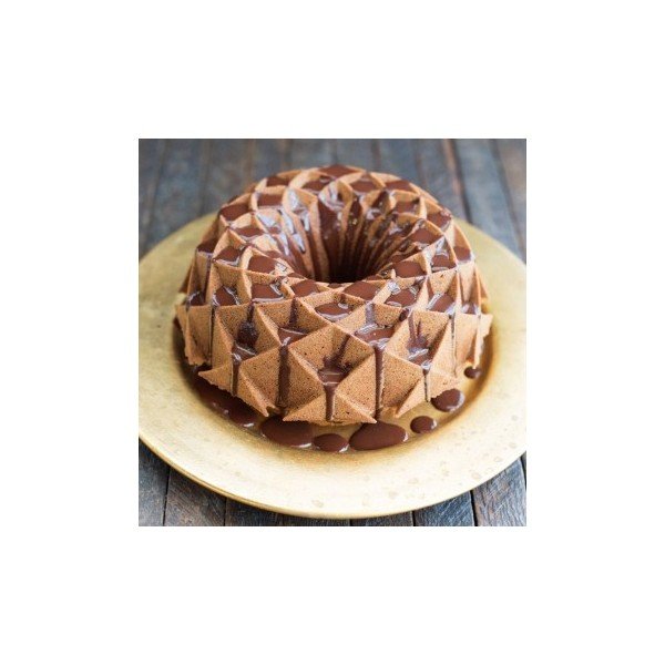 "Nordic Ware Jubilee golden bundt tin-image-1