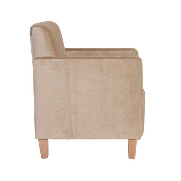 Smėlio spalvos fotelis "Max Winzer Milla Velvet-image-4