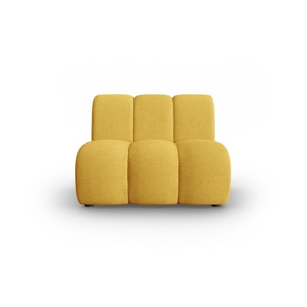 Modulinė sofa geltonos spalvos Lupine – Micadoni Home