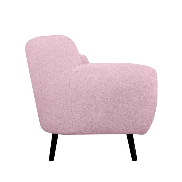 Rožinė trijų vietų sofa "Kooko Home Rock-image-3