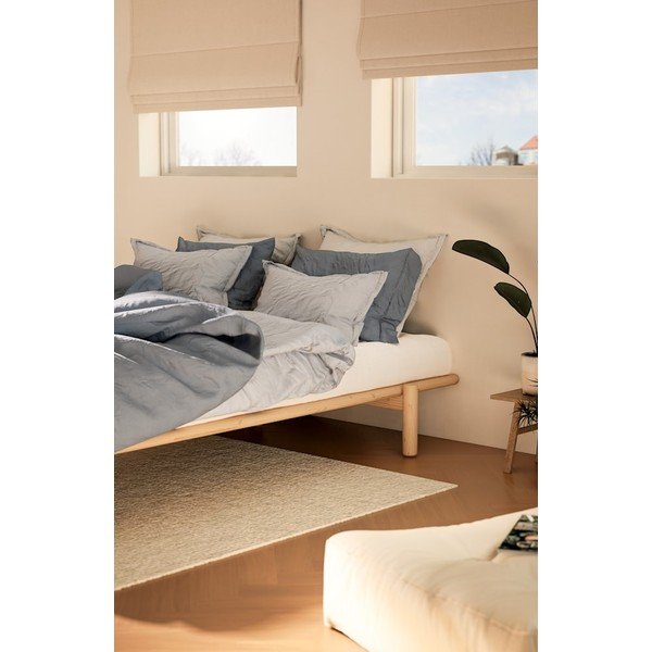 Pušies medienos lovos rėmas Karup Design Pace Natural, 140 x 200 cm-image-4