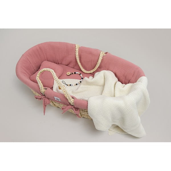 Rausvas mozaikos krepšys su stovu Meeko - BELLAMY-image-1