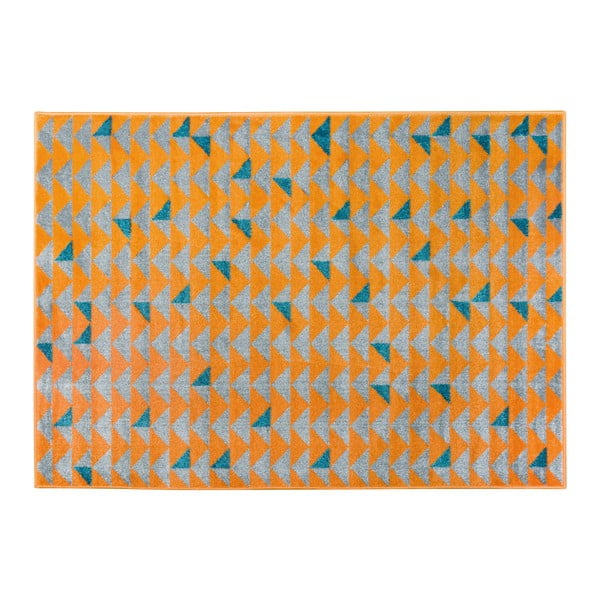 Oranžinis kilimas Kosmopolitinis dizainas Monrealis, 133 x 190 cm