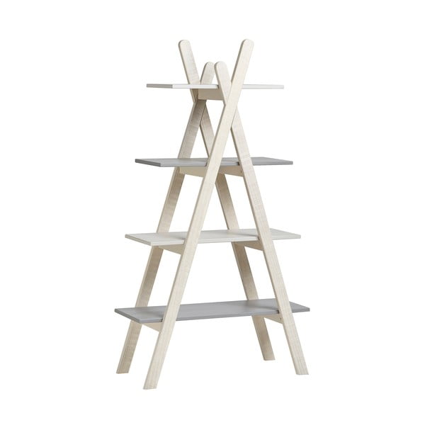 "Marckeric Sia" pilkos ir baltos spalvų knygų spinta-image-1