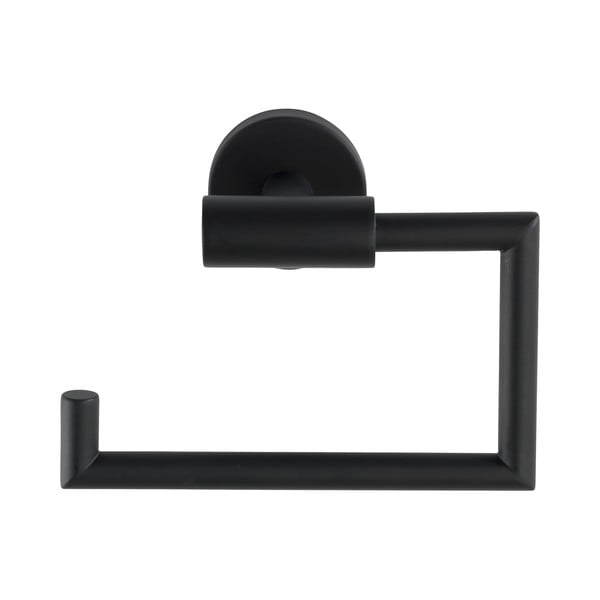 Sieninis iš nerūdijančio plieno laikiklis tualetiniam popieriui matinės juodos spalvos Bosio – Wenko-image-2