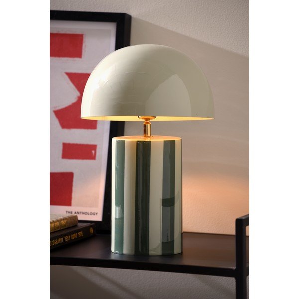 Žalios spalvos iš metalo stalinis šviestuvas (aukštis 34 cm) Rayado – Leitmotiv-image-1