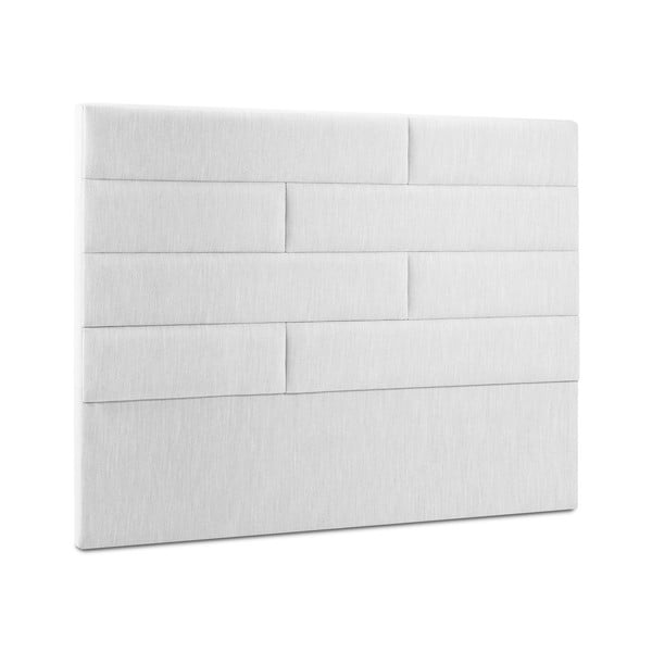 Šviesiai pilka minkštas lovos galvūgalis 160x120 cm NY - Cosmopolitan Design-image-2