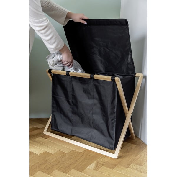 Skalbinių krepšys iš tekstilės 93 l Ecori – Wenko-image-2