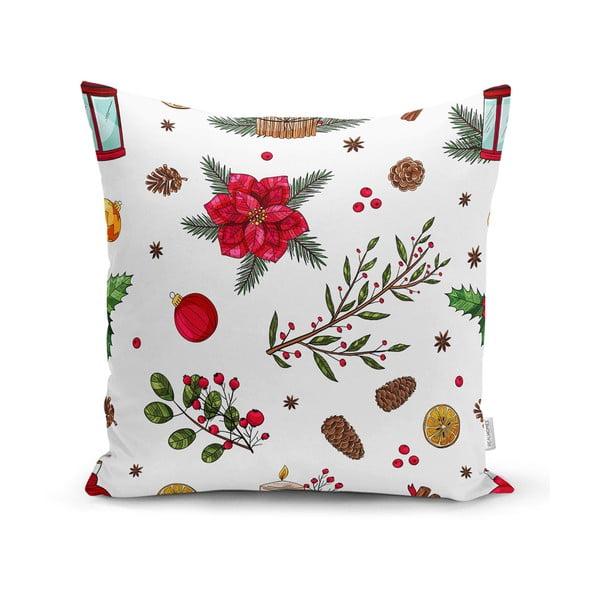 Dekoratyvinis pagalvės užvalkalas su Kalėdų motyvu 43x43 cm – Mila Home