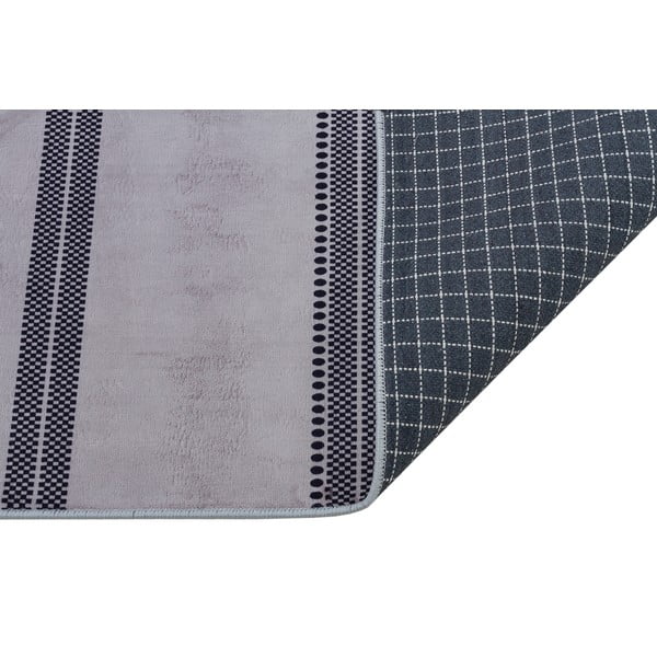 Pilkas plaunamas kilimas 120x80 cm - Vitaus-image-2