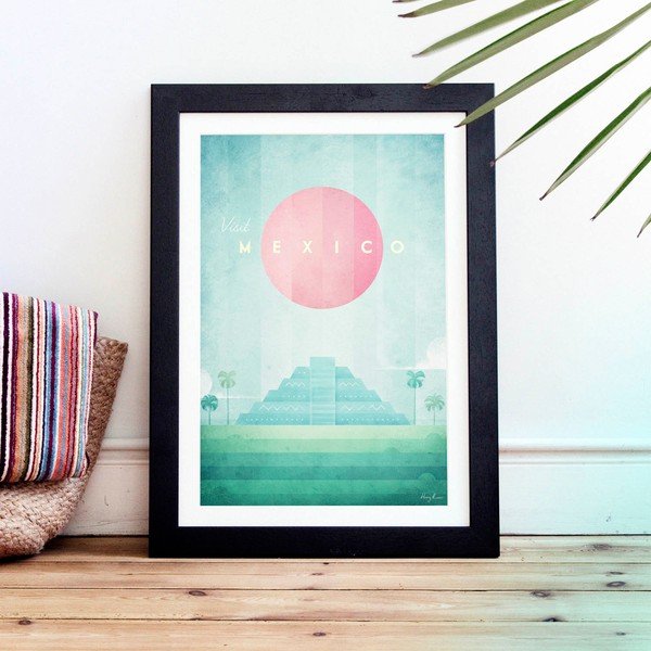 Plakatas Travelposter Mexico, 30 x 40 cm-image-1