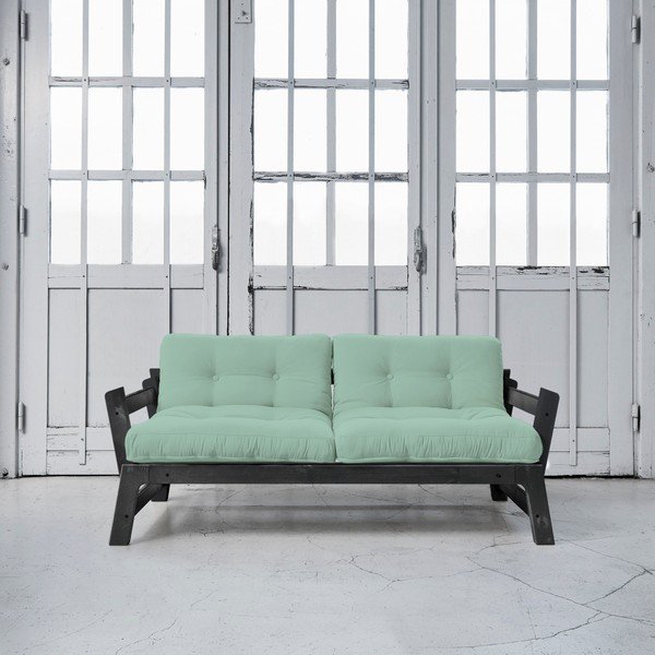 Kintama sofa "Karup Step" juoda/ pipirmėčių-image-1