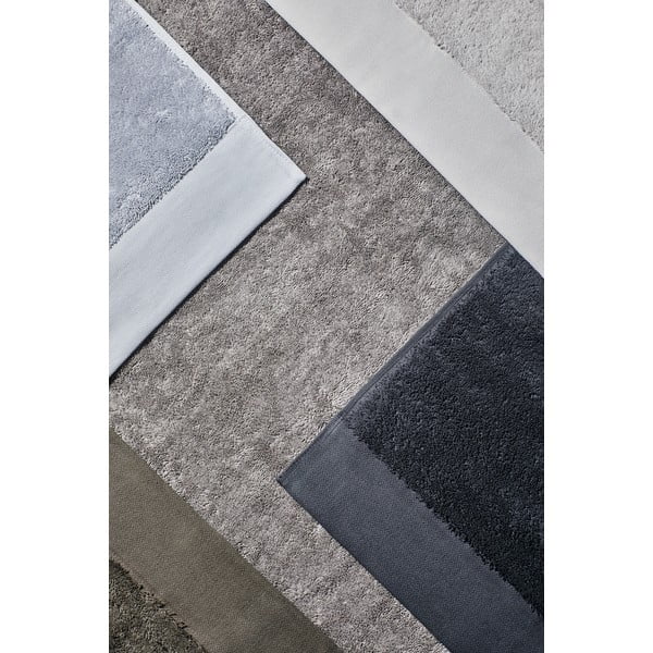 Šviesiai pilkas medvilninis rankšluostis Blomus, 50 x 100 cm-image-2