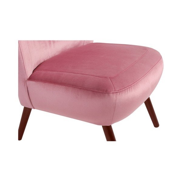 Rožinis krėslas Max Winzer Sari Velvet-image-3