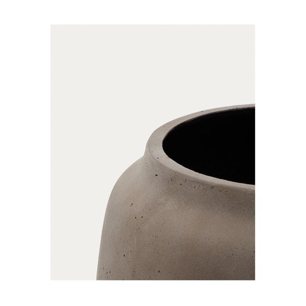 Iš betono gėlių vazono dangtelis ø 40 cm Lira – Kave Home-image-3