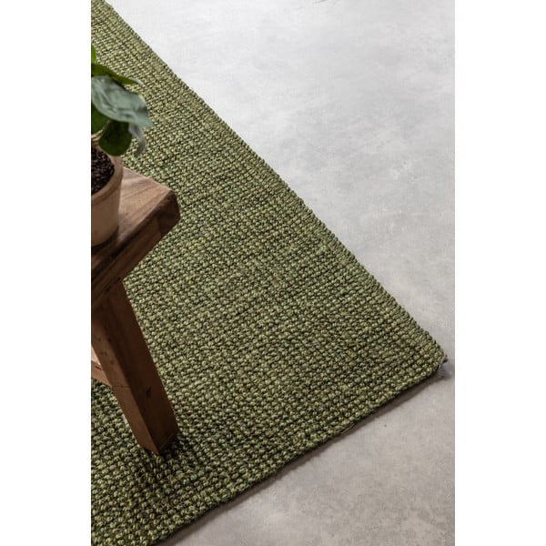 Kilimas iš džiuto khaki spalvos 80x150 cm Bouclé – Hanse Home-image-4