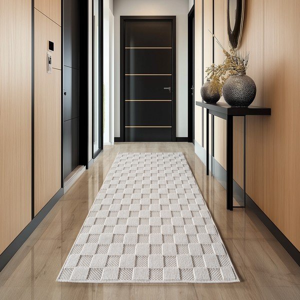 Kreminės spalvos kilimas 80x150 cm Helix 2203 – Ayyildiz Carpets-image-1