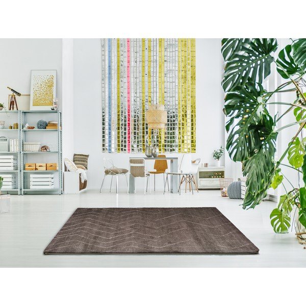 Pilkas kilimas Universal Moana Greo, 80 x 150 cm-image-1