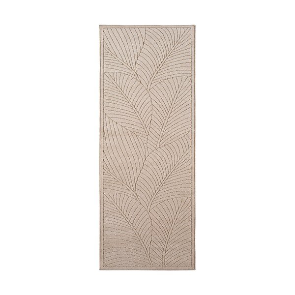 Smėlio spalvos lauko kilimas 80x250 cm Nova 1203 – Ayyildiz Carpets
