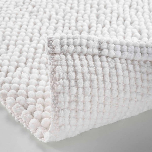 Baltos spalvos vonios kilimėlis 50x80 cm Yanis – douceur d'intérieur-image-2