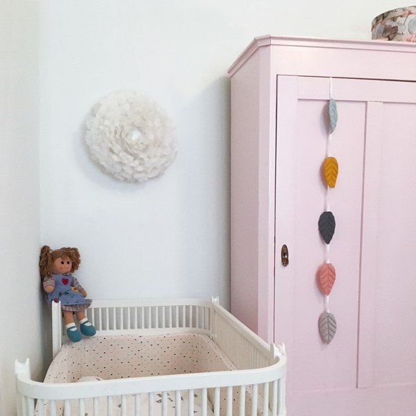 Baltos spalvos sieninė lempa ø 45 cm Eos Up – UMAGE-image-2