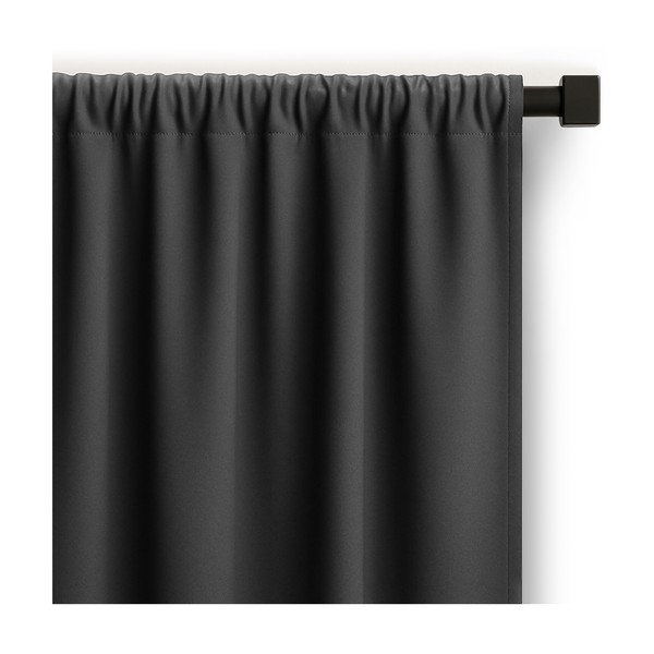 Antracito spalvos pritemdymas (dalinis užtemimas) užuolaida 140x250 cm Carli – Restilo