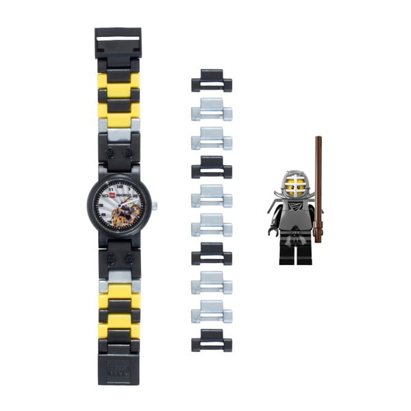 Laikrodis su LEGO® Ninjago Kendo Cole figūrėle