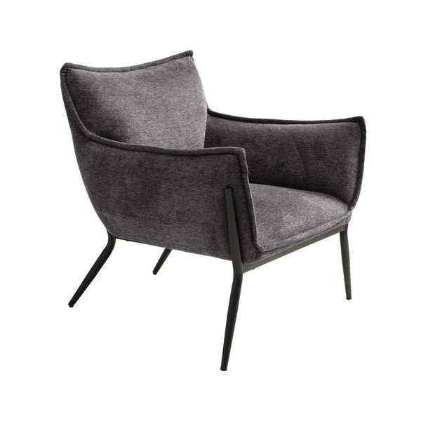 Atpalaiduojantis krėslas pilkos spalvos Calgary – Unique Furniture