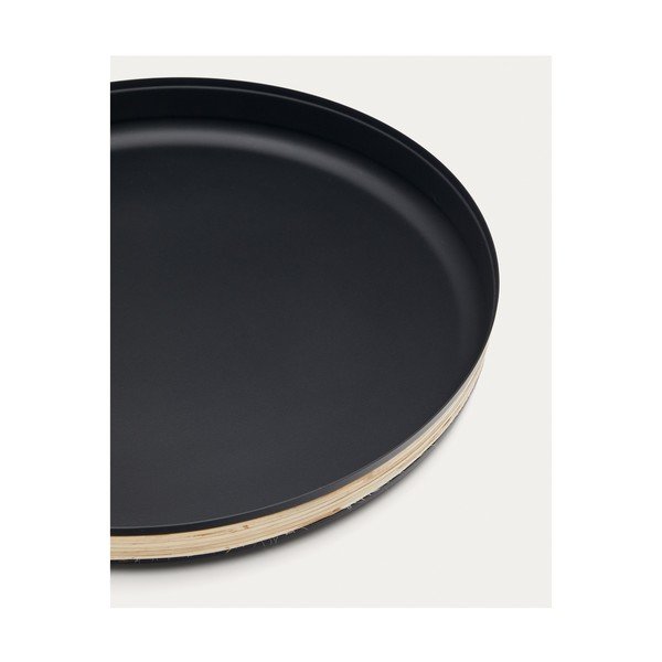 Iš nerūdijančio plieno padėklas ø 33 cm Shai – Kave Home-image-4