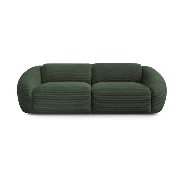 Žalios spalvos sofa iš kordinio velveto 250 cm Tina – Bobochic Paris