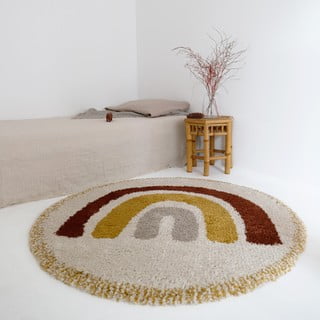 Vaikiškas kilimas Nattiot Bohemian Rainbow, ø 120 cm
