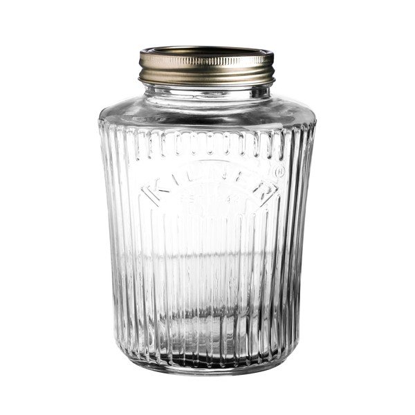 Virimo stiklainis su užsukamu dangteliu "Kilner Vintage", 1 l
