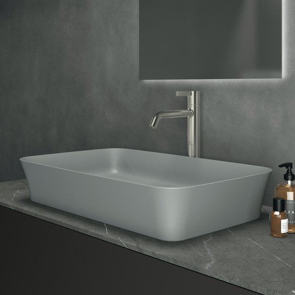 Iš keramikos praustuvas šviesiai pilkos spalvos 65x40 cm Ipalyss – Ideal Standard-image-1