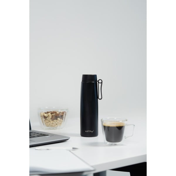 Termosas juodos spalvos 500 ml Fuori – Vialli Design-image-1